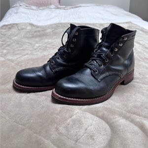 Wolverine 1000 Mile Black Leather Men's Boots
